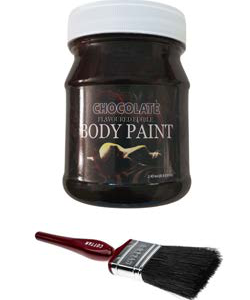 EDIBLE CHOCOLATE FLAVOURED BODY PAINT 250ML TUB