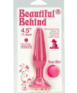 BEAUTIFUL BEHIND PINK 4,5 INCH BUTT PLUG