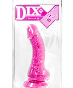 DIX 6 INCH TPR DONG WITH SUCTION CUP