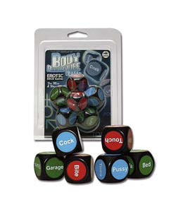 BODY ADVENTURE PARTY EROTIC DICE GAME