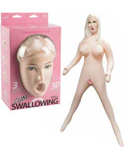 TESSA Q CUM SWALLOWING | LOVE DOLL