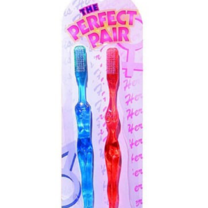 ADAM & EVE TOOTHBRUSH SET