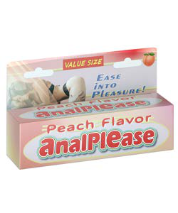 ANALPLEASE DESENSITIZER CREAM | PEACH FLAVOR 1.5 OZ