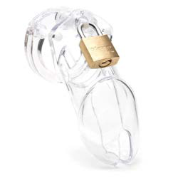 CB-X - CB-6000 CHASTITY COCK CAGE CLEAR 35 MM