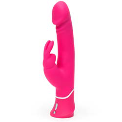 HAPPY RABBIT - REALISTIC DUAL DENSITY RABBIT VIBRATOR PINK