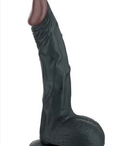 HOODLUM 11 INCH PVC BLACK DONG