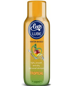 LOVE LUBE WATER-BASED TROPICAL LUBRICANT 125ML