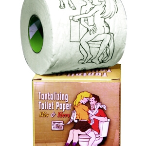 TANTALIZING TOILET PAPER HIS & HERS