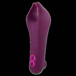 TWIN MOIST MULTI FUNCTIONAL RECHARGEABLE VIBRATOR STIMULATOR