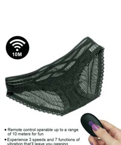 IJOY RECHARGEABLE REMOTE CONTROL VIBRATING PANTIES